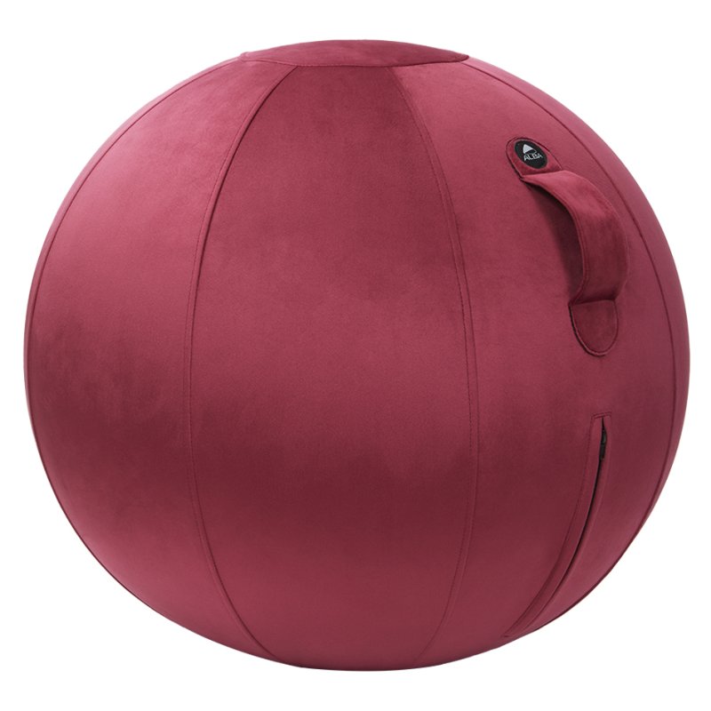 ALBA zitbal MHBALL velours, smaragdgroen, 65 cm